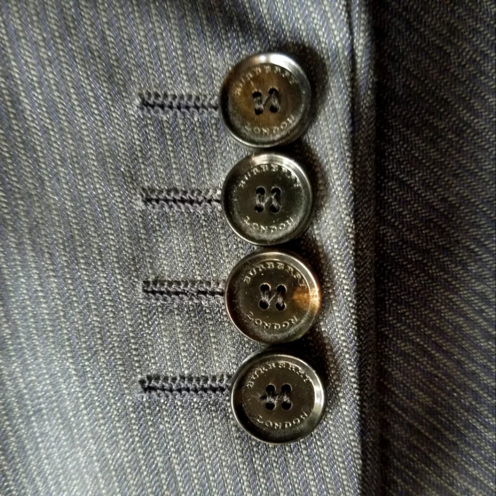 Vintage Burberry Mansell blazer suit jacket sport coat